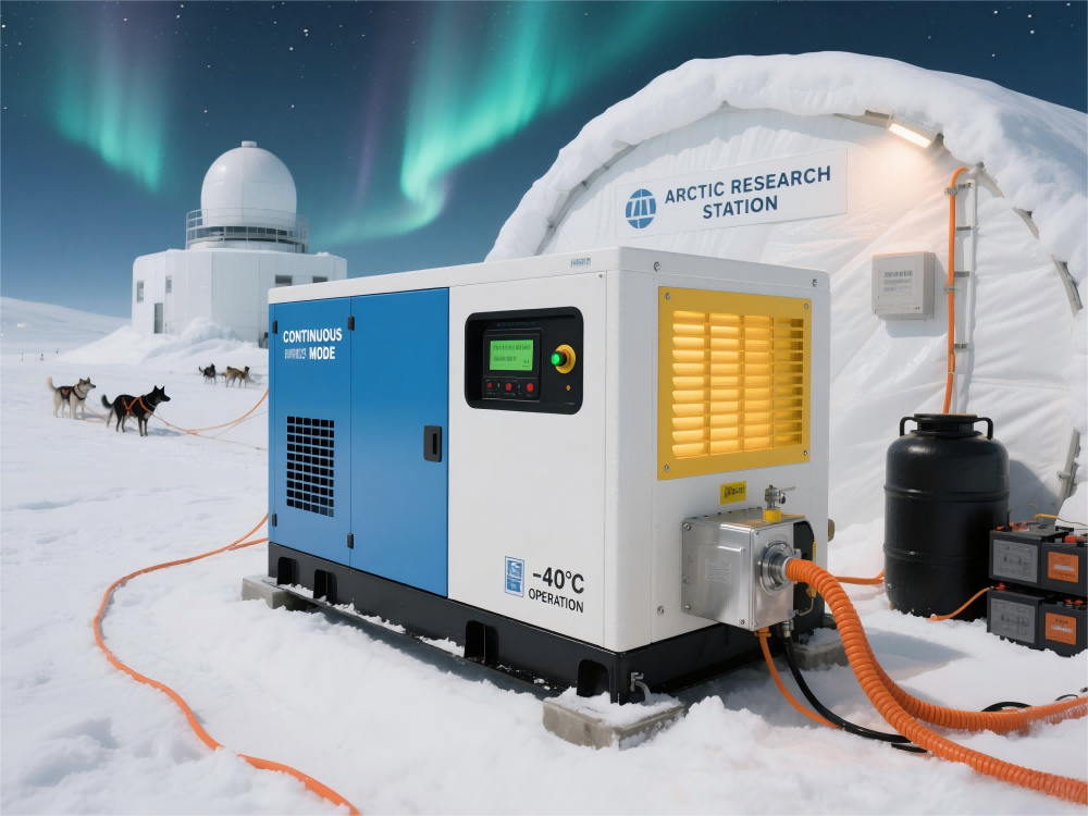 Can you run a diesel generator continuously?